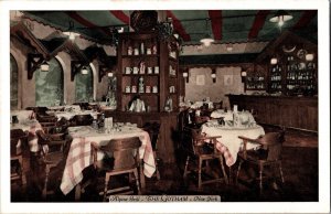 Vintage Postcard Alpine Grill The Gotham New York K7