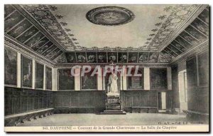 Old Postcard Dauphine Convent Of The Grande Chartreuse La Salle From Chapter