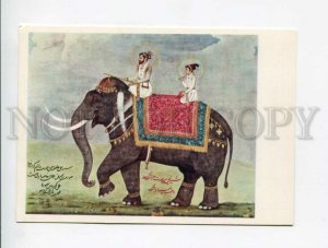 3045771 Celebratory INDIAN ELEPHANT in Dress. Old PC