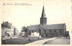 BR56159 Eglise de la saint croix Wenduine     Belgium