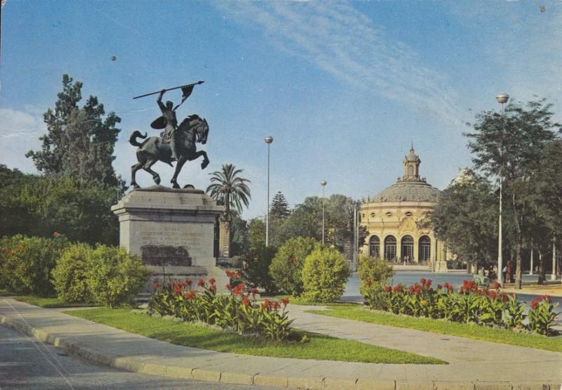 Postal 60350. Monumento Cid Campeador y casino. Sevilla