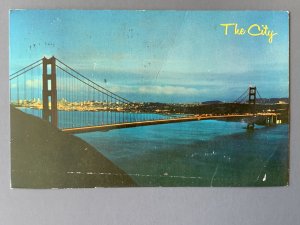 Golden Gate Bridge San Francisco CA Chrome Postcard A1173090701