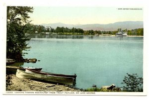 NY - Lake George. View Toward Rockhurst from Trout Pavilion