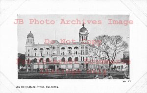 India, Calcutta, Up To Date Store, Exterior View, No 27