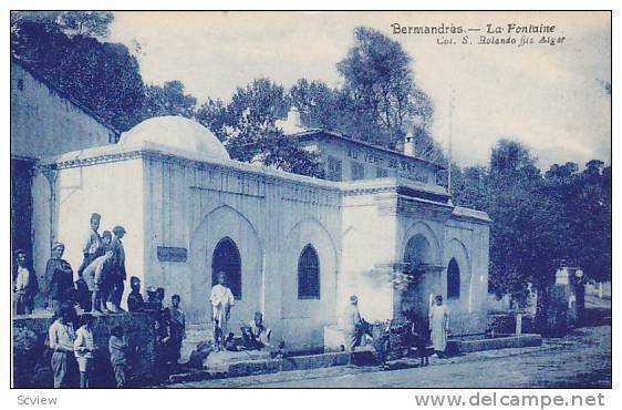 La Fontaine, Bermandres, Alger, Africa, 1900-1910s