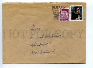 293993 GERMANY Kirchheim unter teck cancellation real posted COVER