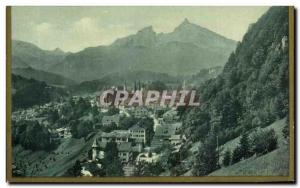 Old Postcard Berchtesgaden mit Walzmann