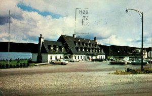 VINTAGE POSTCARD L'ETAPE FACILITIES 62 MILES FROM QUEBEC CITY CANADA 1960s