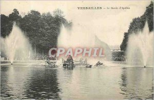 Postcard Old Versailles Apollo Basin