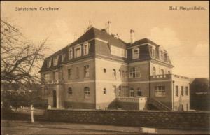 Bad Mergentheim Germany Sanatorium Carolinum c1910 Postcard