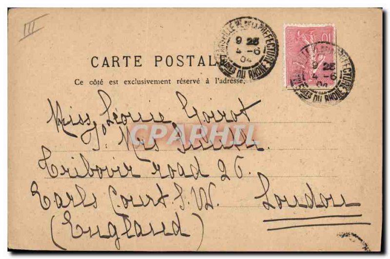 Postcard Old Hunting Hunter Hunters Dog