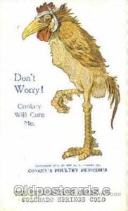 Conkey's Poultry Remedies Advertising 1913 