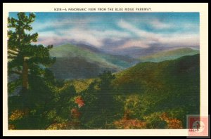 A Panoramic View from the Blue Ridge Parkway