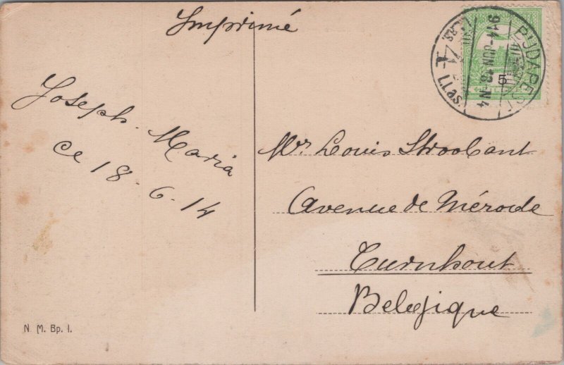 Hungary Budapest Exchange Vintage Postcard C141