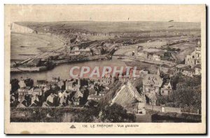 Old Postcard Treport Vue generale