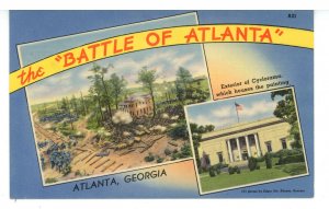 GA - Atlanta. The Battle of Atlanta Cyclorama