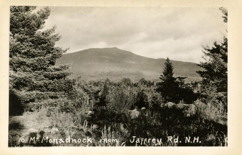 NH - Mt Monadnock  from Jaffrey Road