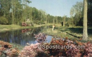 Lagoon at Beauvoir, Jefferson Davis Shrine - Biloxi, Mississippi MS  