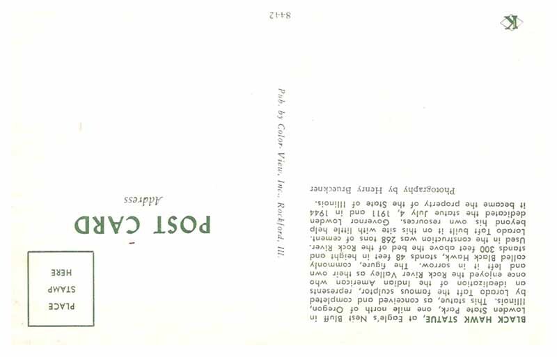 Postcard MONUMENT SCENE Lowden State Park Oregon OR AQ9893