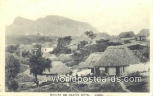 Bohias or Native Huts Republic of Cuba Unused 