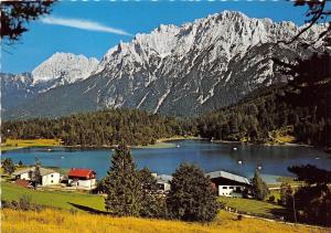 BG13453 mittenwald oberbayern lautersee  germany