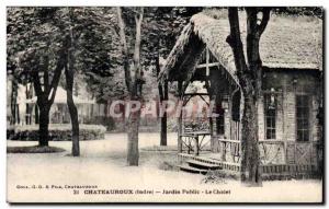 Chateauroux - Public Garden - Old Postcard