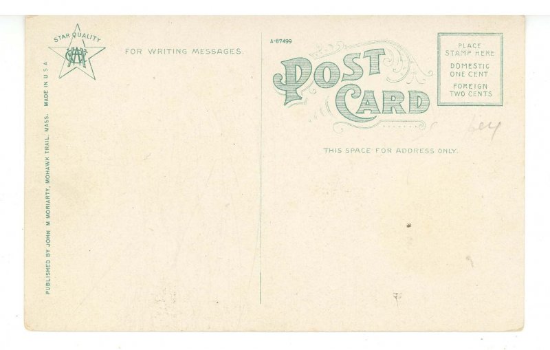 MA - Mohawk Trail. Totem Gas Station, Trading Post & Tea Room ca 1920  