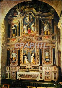 Postcard Modern Saint Thegonnec (Finistere) Brittany in Colors Altarpiece of ...