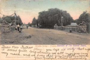 Pretoria South Africa Arcadia Bridge Street Scene Antique Postcard J75484