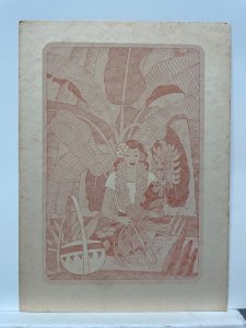 S. S. MONTEREY En Route California to Hawaii Menu Aloha Dinner 1940