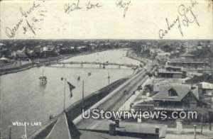 Wesley Lake in Asbury Park, New Jersey