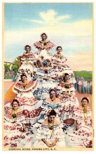 Pyramid of Women Carnival Panama City