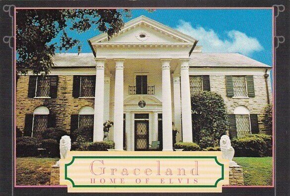 Tennessee Memphis Graceland Mansion Home Of Elvis