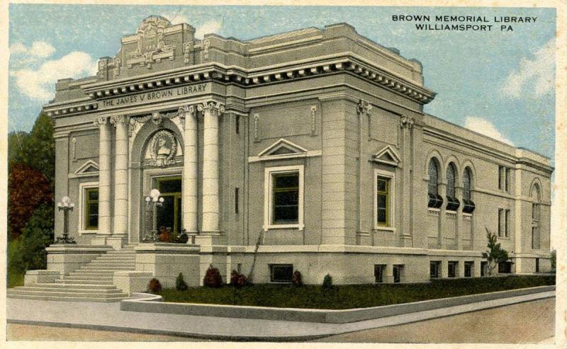 PA - Williamsport. Brown Memorial Library