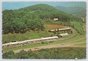 State View~Air View City Motel Franklin North Carolina~Continental Postcard