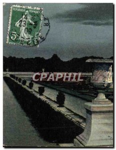 Old Postcard Versailles Chateau Park View