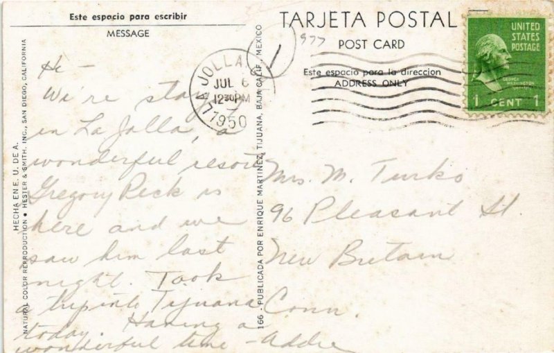 CPM AK TIJUANA Hotel Caesar MEXICO (640404)