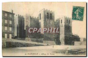 Old Postcard Marseille Abbey St Victor