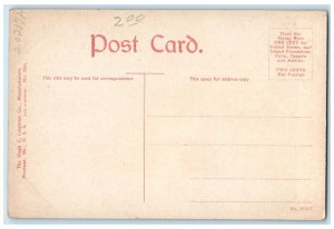 c1910 Post Office Building Kalamazoo Michigan MI Unposted Antique Postcard