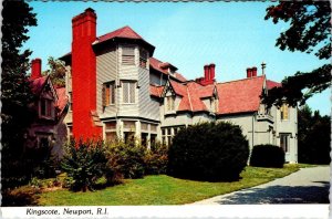 Newport RI Rhode Island KINGSCOTE Summer Cottage~George Noble Jones 4X6 Postcard