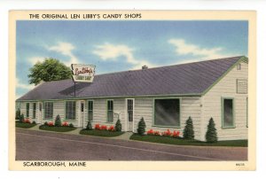 ME - Scarborough. Original Len Libby's Candy Shops