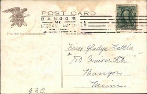 Christmas Angels Bells Embossed c1910s Postcard