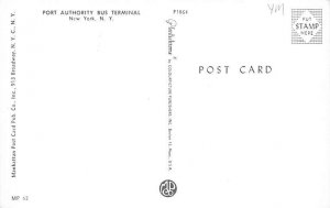 Port Authority Bus Terminal New York, USA Postcard