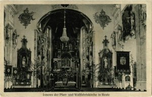 CPA AK Reute - Inneres der Pfarr- und Wallfahrtskirche GERMANY (913757)