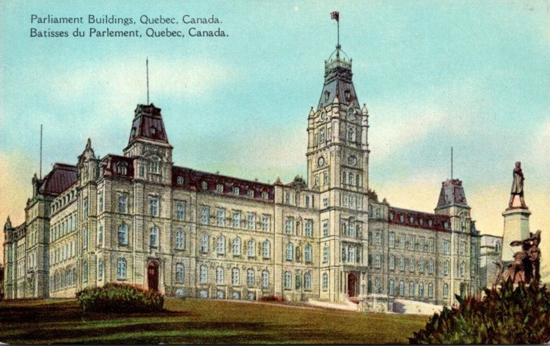 Canada Quebec Parliament Buildings