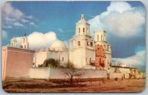 Tucson Arizona 1950s Postcard Mission San Xavier Del Bac