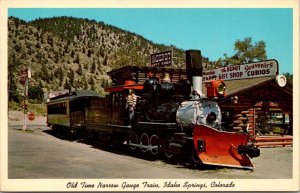 Trains Old Time Narrow Gauge Train Idaho Springs Colorado