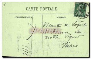 Postcard Old Chateau Laval