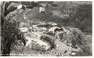 Postcard 1920's View of Resort Balneario San Jose Purua Michoacan Mexico RPPC