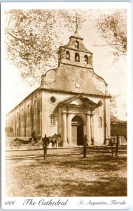 Postcard - Basilica-Cathedral of St. Augustine, Florida